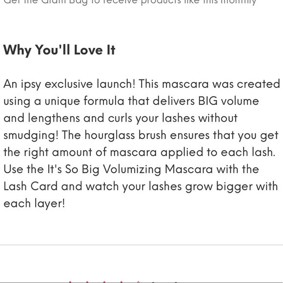 Elizabeth Mott It's So Big Volumizing Mascara - Picture 3 of 3